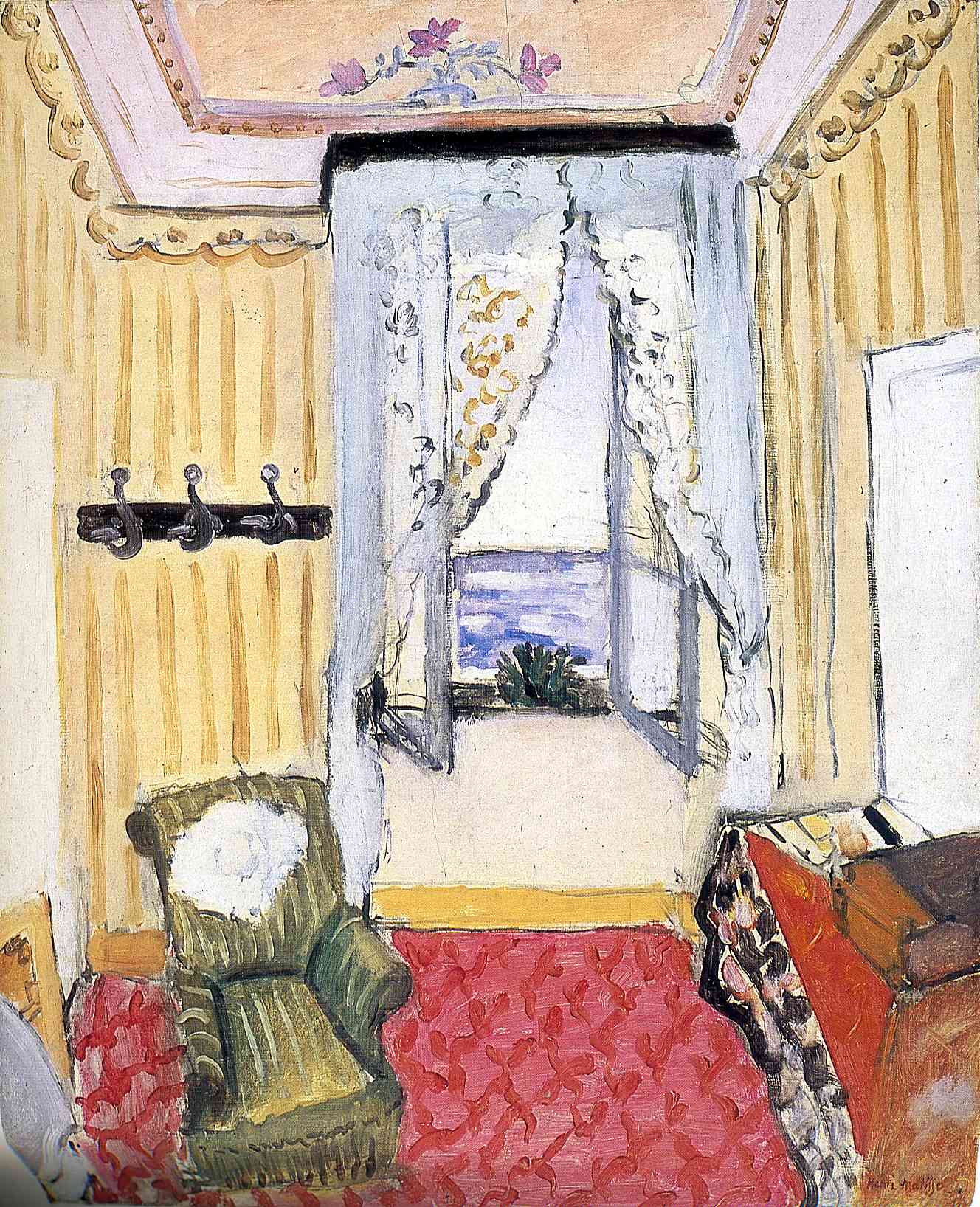 Henri Matisse - My Room at the Beau-Rivage 1918